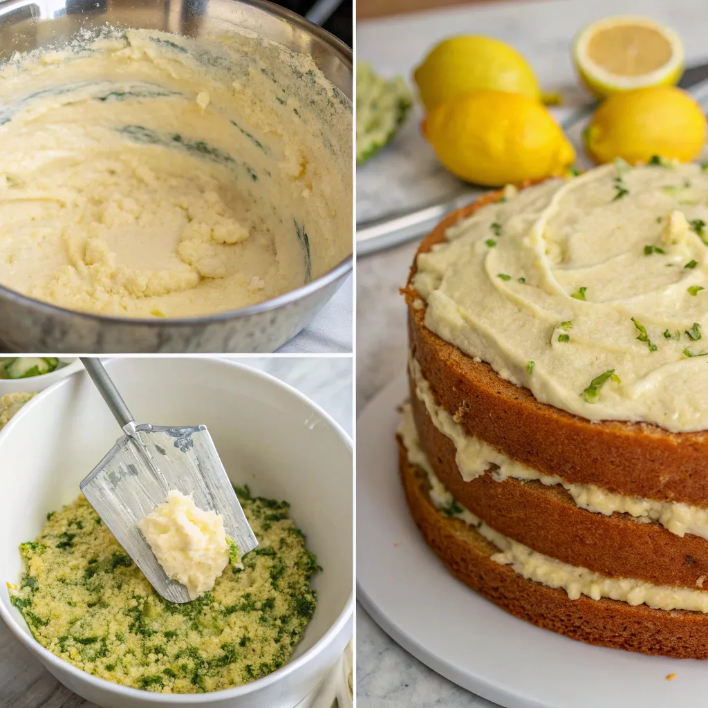 Moist Lemon Zucchini Coffee Cake