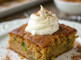 Spiced Zucchini Cake