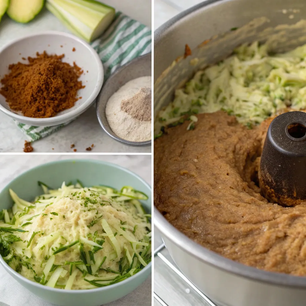 Spiced Zucchini Cake