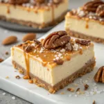 Irresistible Keto No-Bake Caramel Pecan Cheesecake That Will Wow Your Guests