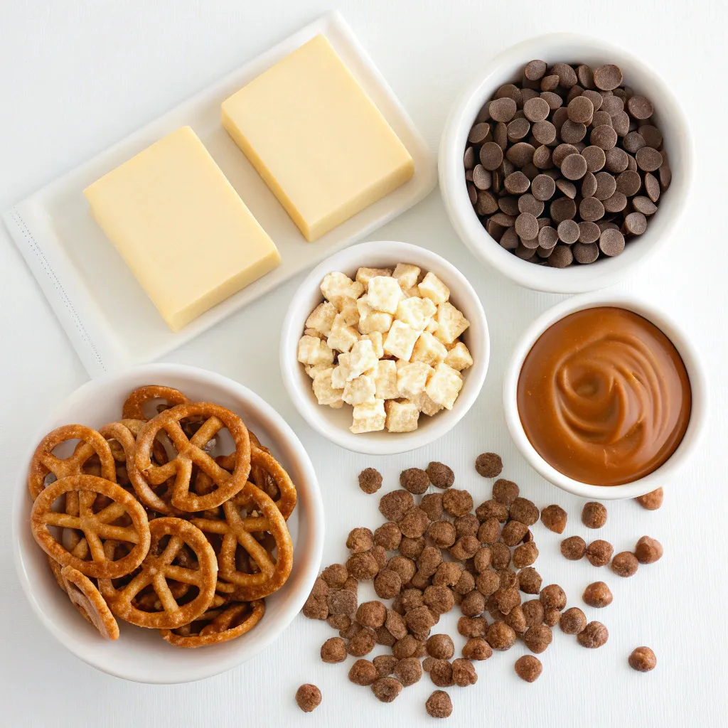 No Bake Caramel Pretzel Crack Bars – The Sweet & Salty Treat You’ll Crave