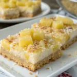 No-Bake Pineapple Coconut Bars – A Sweet Tropical Treat You’ll Crave!