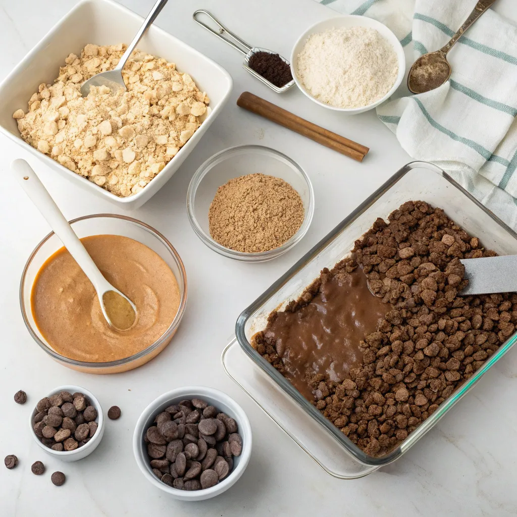 No‑Bake Cookie Bars
