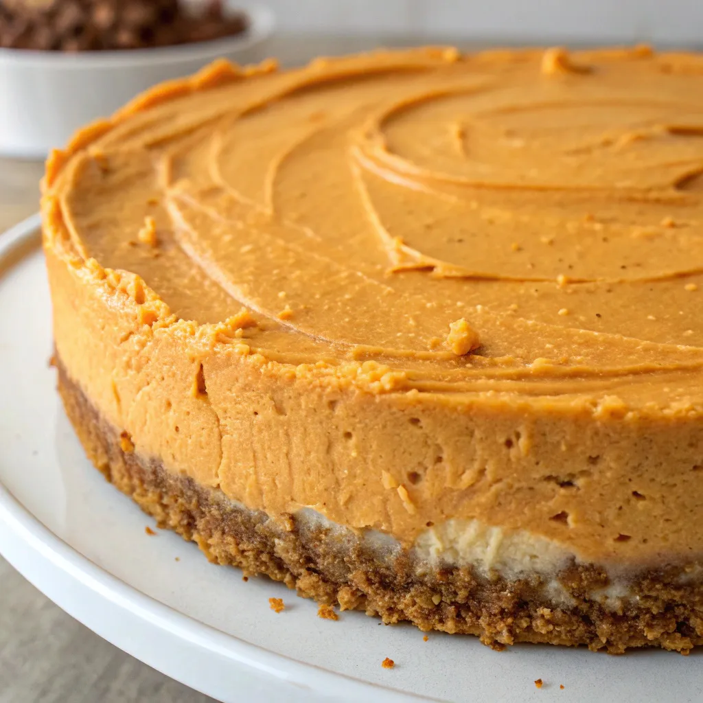 No‑Bake Sweet Potato Cheesecake