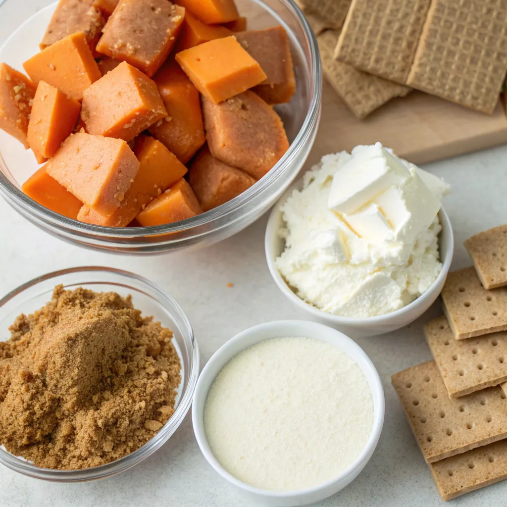 No‑Bake Sweet Potato Cheesecake