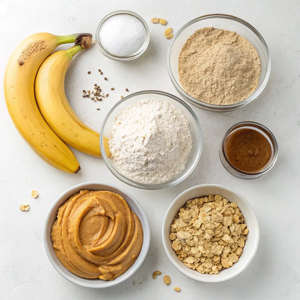 Peanut Butter Greek Yogurt Banana Bread Bars