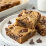 Healthy Peanut Butter Greek Yogurt Brownie Blondies 12 Peanut Butter Greek Yogurt Brownie Blondies