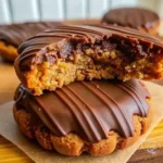 Healthy Peanut Butter Greek Yogurt Chocolate Fudge Cookies