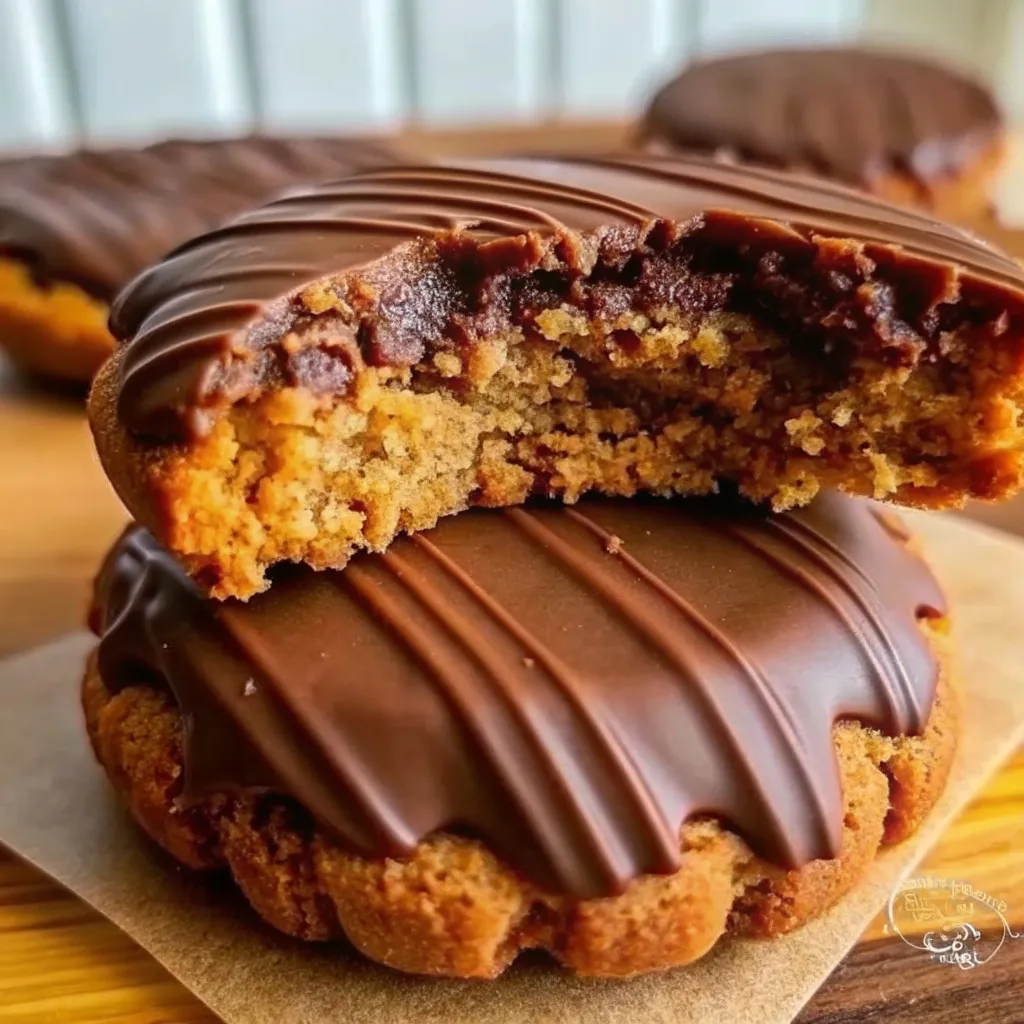 Healthy Peanut Butter Greek Yogurt Chocolate Fudge Cookies