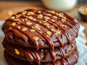 Peanut Butter Greek Yogurt Chocolate Ganache Cookies