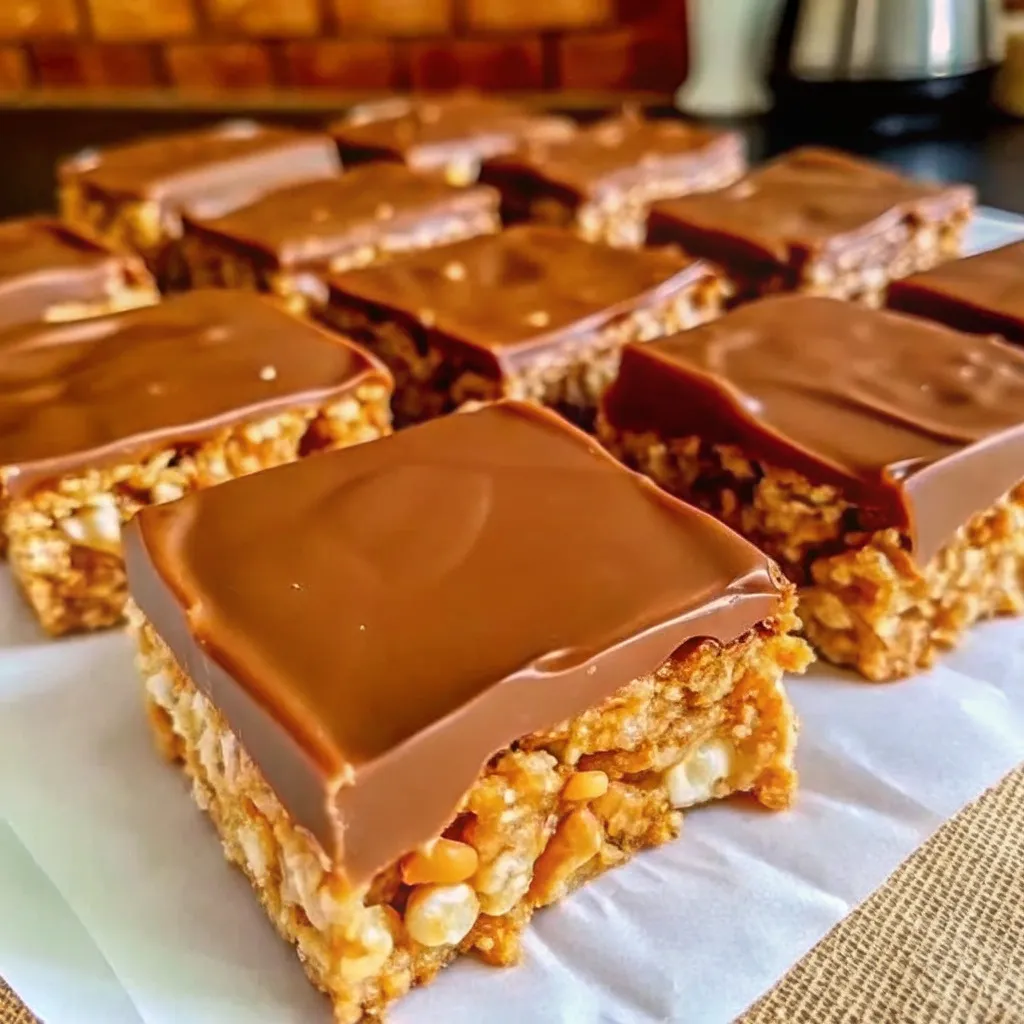 Peanut Butter Greek Yogurt Oat Chocolate Crunch Bars