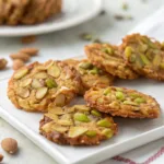 Pistachio Almond Florentines – Delicate Nutty Lace Cookies