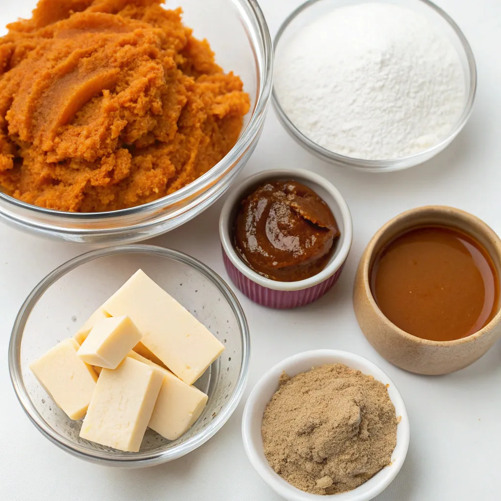 Salted Caramel Sweet Potato Blondies