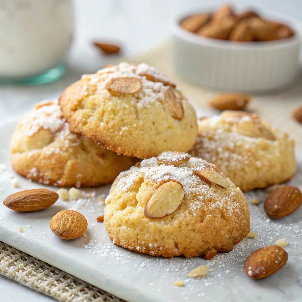 Sicilian Ricotta Almond Cookies