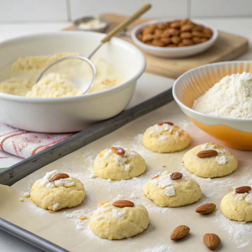 Sicilian Ricotta Almond Cookies