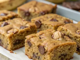 Chewy Banana Bread Cookie Bars