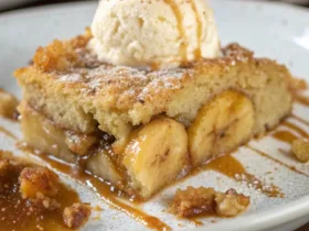 Southern Banana Cobbler