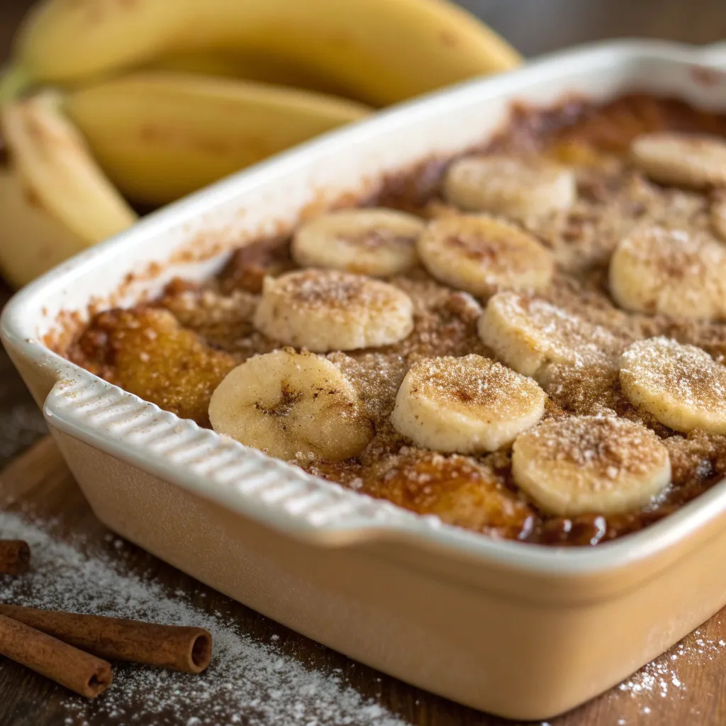 Southern Banana Cobbler