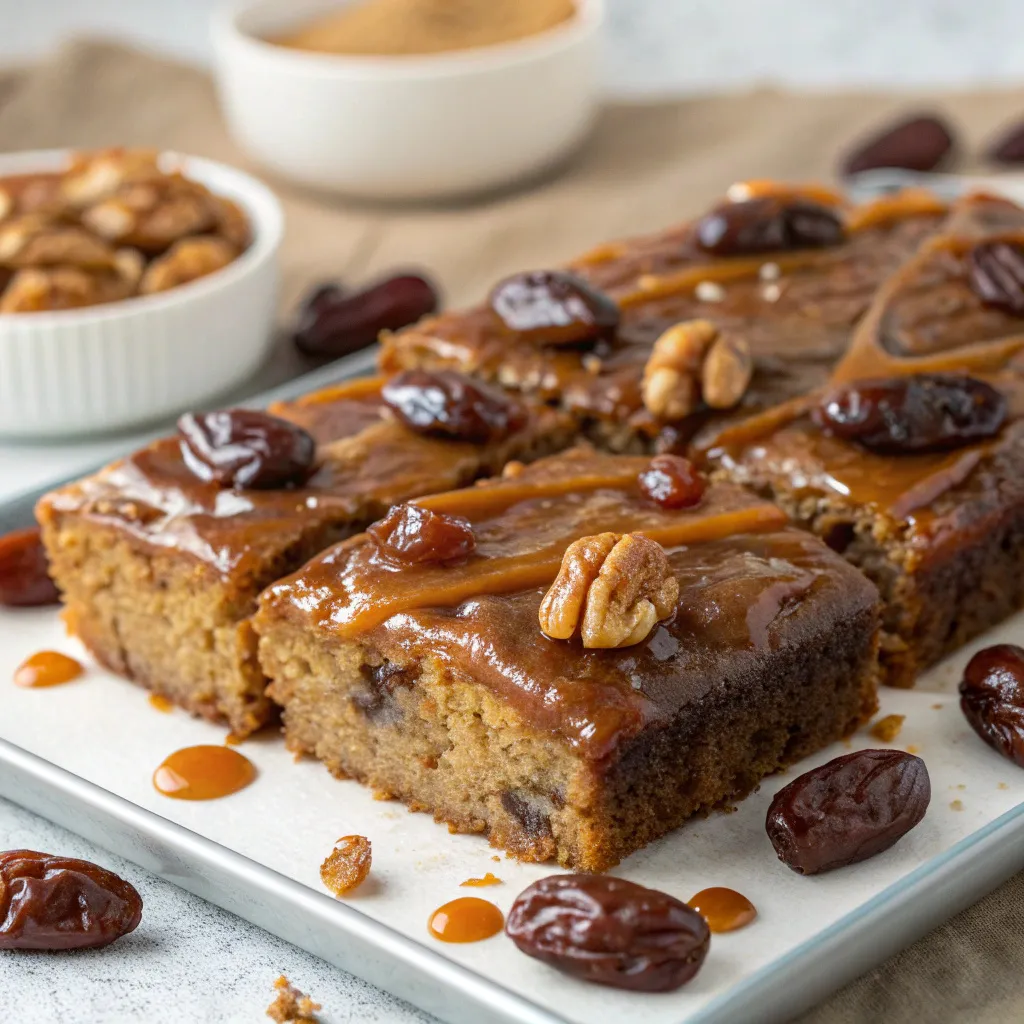 Sticky Toffee Pudding Tray Bake