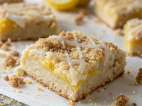 Sugar Cookie Lemonade Crumble