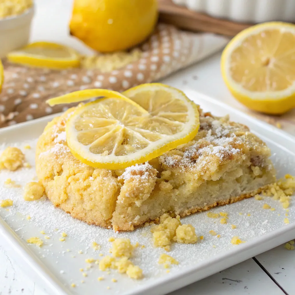 Sugar Cookie Lemonade Crumble