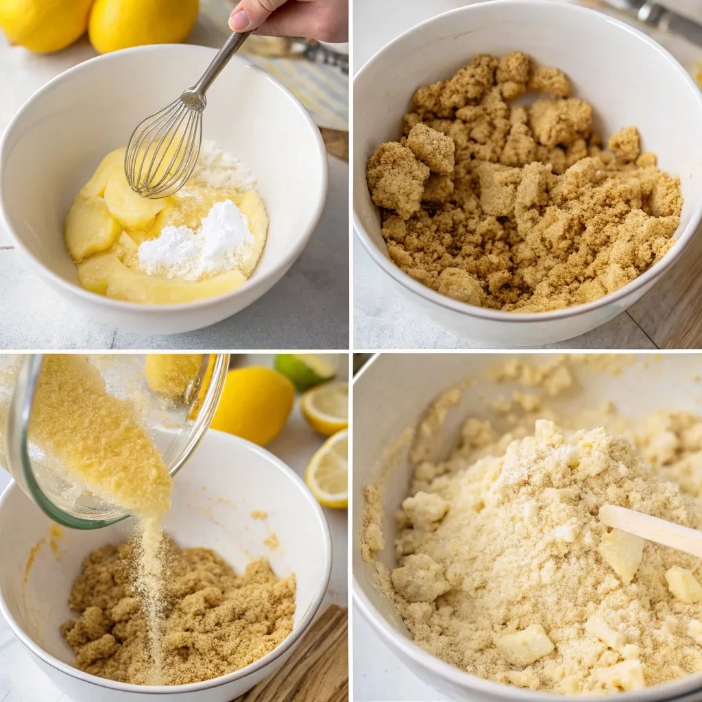 Sugar Cookie Lemonade Crumble