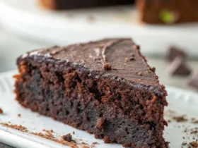 Sugar-Free Chocolate Zucchini Cake (No Flour)
