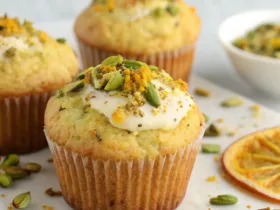 Sunrise Mascarpone Pistachio Muffins – Wake-Up Delight