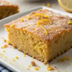 Sweet Potato Cornbread Lemon Cake
