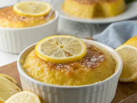 Tangy Lemon Self-Saucing Pudding