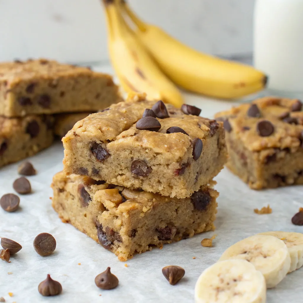Thick Peanut Butter Banana Chocolate Chip
