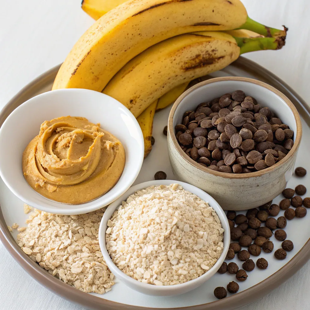 Thick Peanut Butter Banana Chocolate Chip