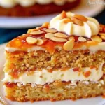 Toffee Almond Cake