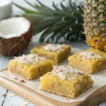 Tropical Pineapple Coconut Bars