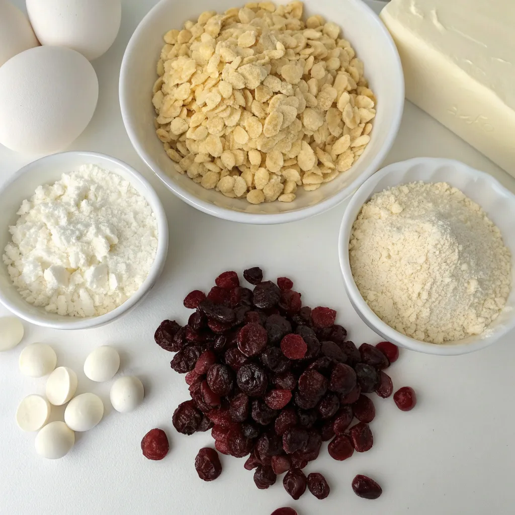 White Chocolate Cranberry Oatmeal Cookies