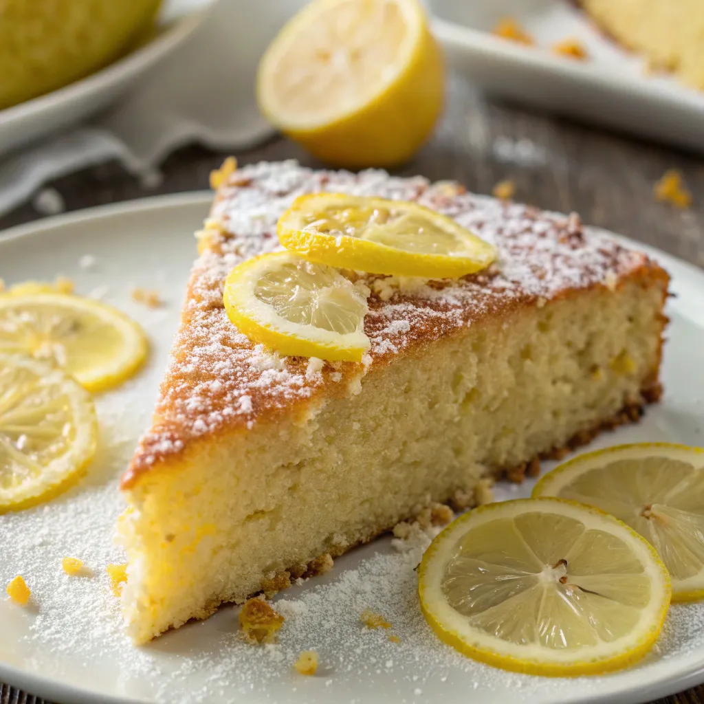 Zesty Lemon Gluten‑Free Cake