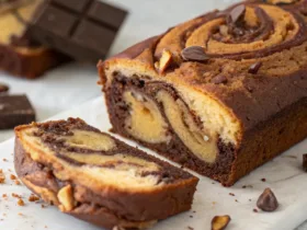greek yogurt peanut butter chocolate banana loaf