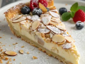 Almond Mascarpone Pie