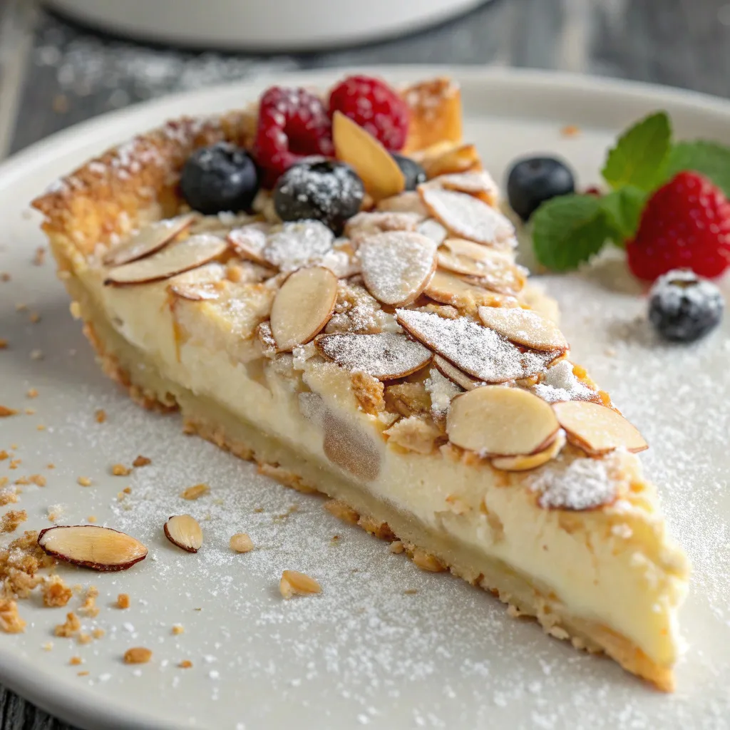 Almond Mascarpone Pie
