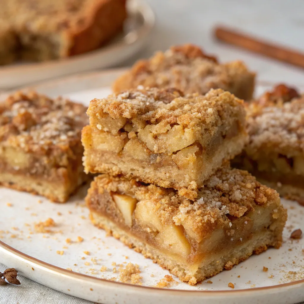 Apple Crisp Bars