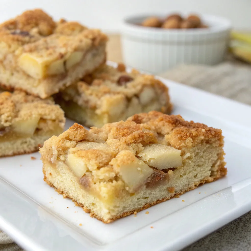 Apple Kuchen Bars