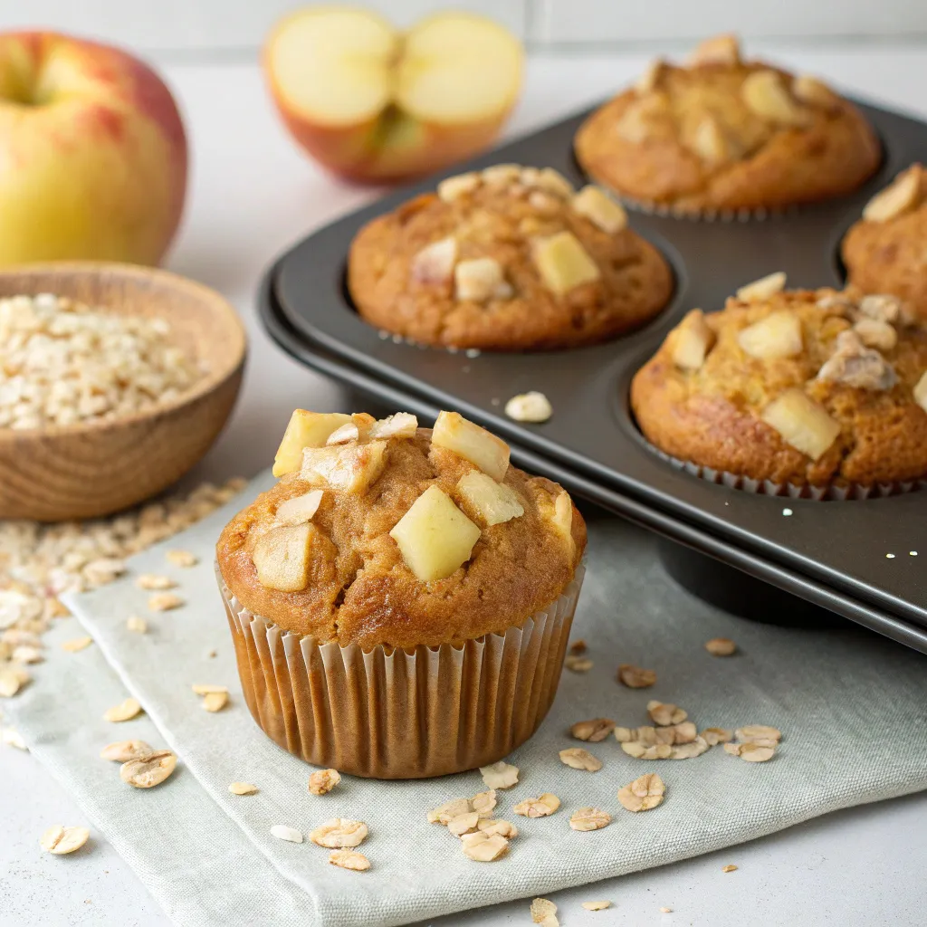 Apple Oat Muffins