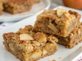 Apple Oatmeal Bars