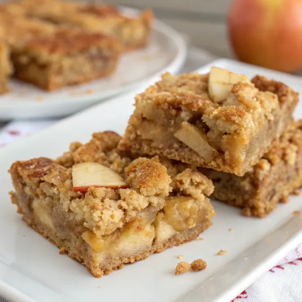 Apple Oatmeal Bars