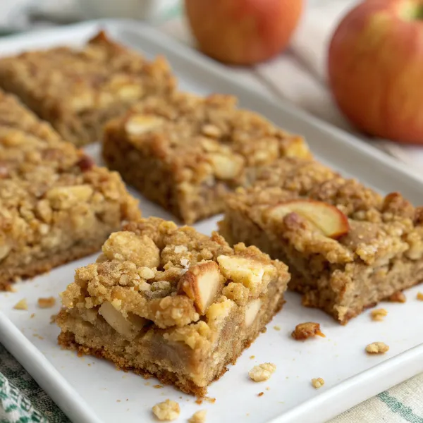 Apple Oatmeal Bars
