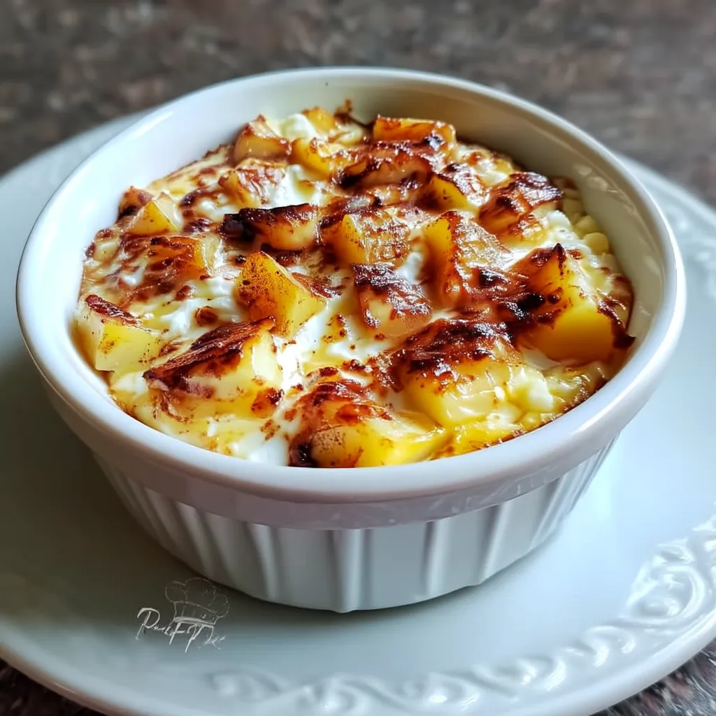 baked apple cinnamon cottage cheese