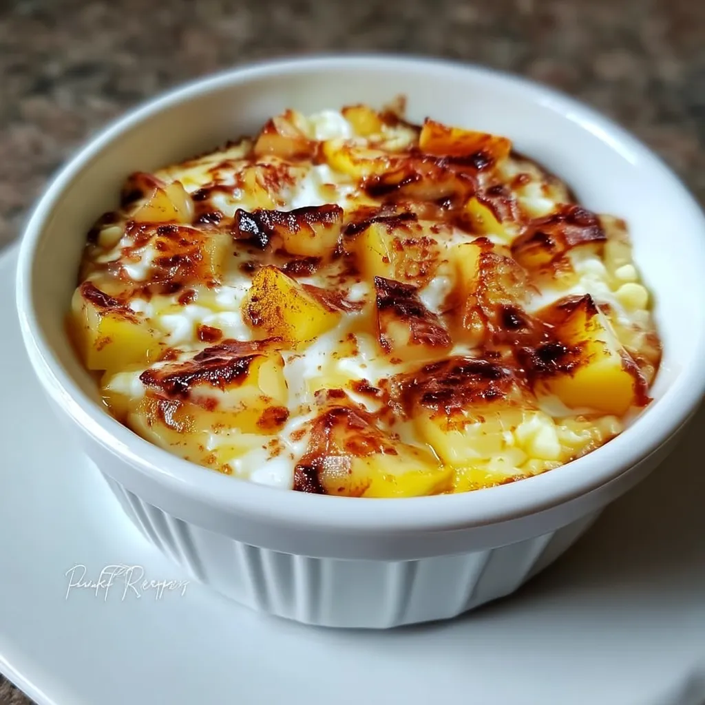 baked apple cinnamon cottage cheese
