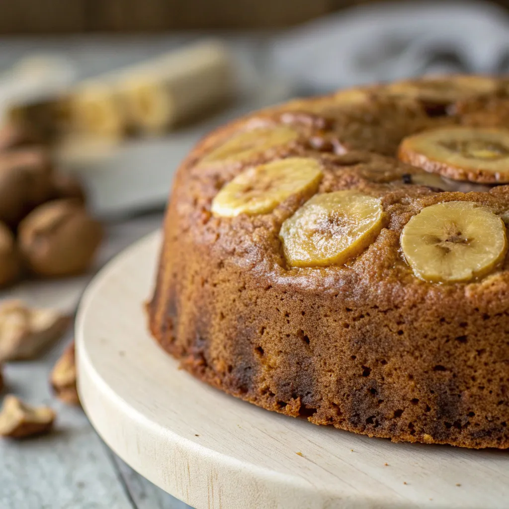 Banana Ginger Cake
