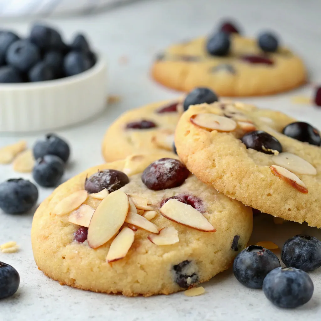 Irresistibly Buttery Blueberry Almond Shortbread Cookies 11 Buttery Blueberry Almond Shortbread Cookies