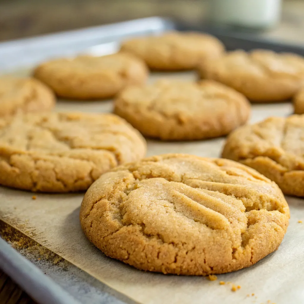 Cake Mix Peanut Butter Cookies